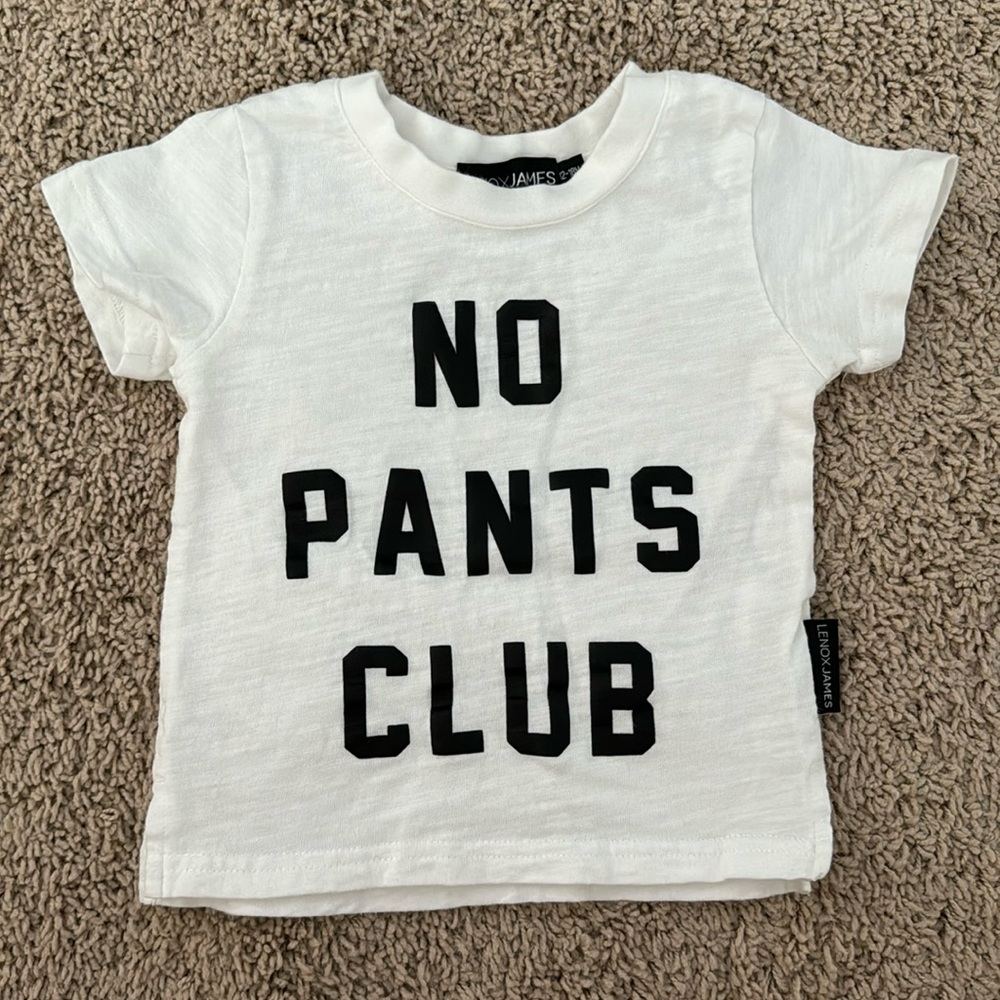 No Pants Club Tee